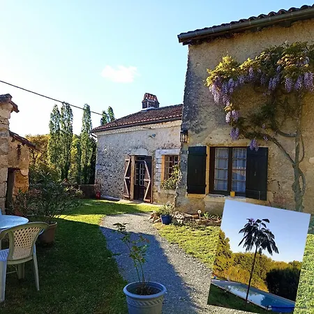 Studio Cosy En Pleine Nature Dans Maison En Pierre Avec Piscine Et Wifi Saint-Romain-et-Saint-Clément Extérieur photo
