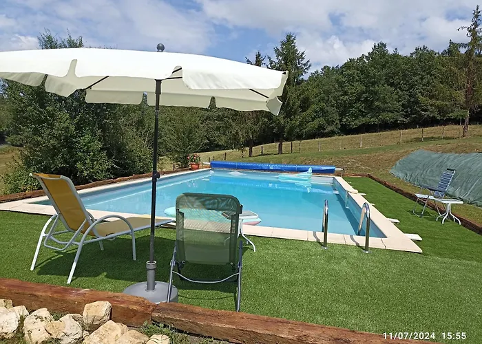 Studio Cosy En Pleine Nature Dans Maison En Pierre Avec Piscine Et Wifi