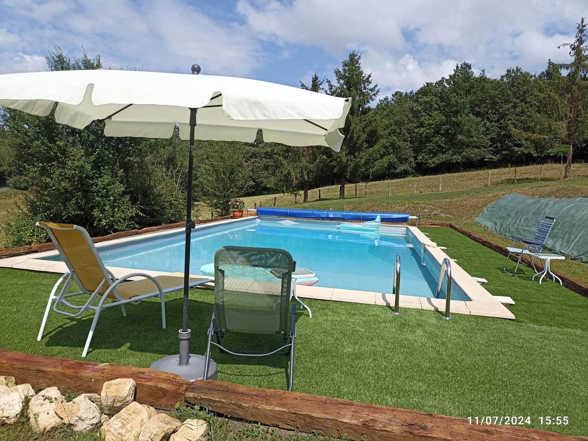 Hébergement de vacances Cosy En Pleine Nature Dans Maison En Pierre Avec Piscine Et Wifi Saint-Romain-et-Saint-Clément